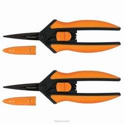 Fiskars (2 kpl) tarttumattomat leikkausleikkurit: softgrip-mikrokärki DDVT244 työkalu
