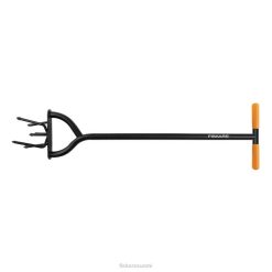 Fiskars manuaalinen pitkävartinen puutarhajyrsin (40") DDVT111 työkalu