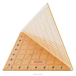 Fiskars neliön muotoinen taittuva viivain (8" x 8") DDVT494 työkalu