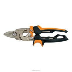 Fiskars pro powergear aviation snips (bulldog-leikkaus) DDVT656 työkalu