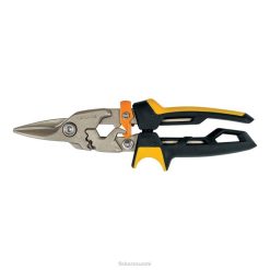 Fiskars pro powergear aviation snips (suora leikkaus) DDVT669 työkalu