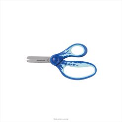 Fiskars softgrip tylppäkärkiset lastensakset (5 tuumaa) sininen salama DDVT22 työkalu